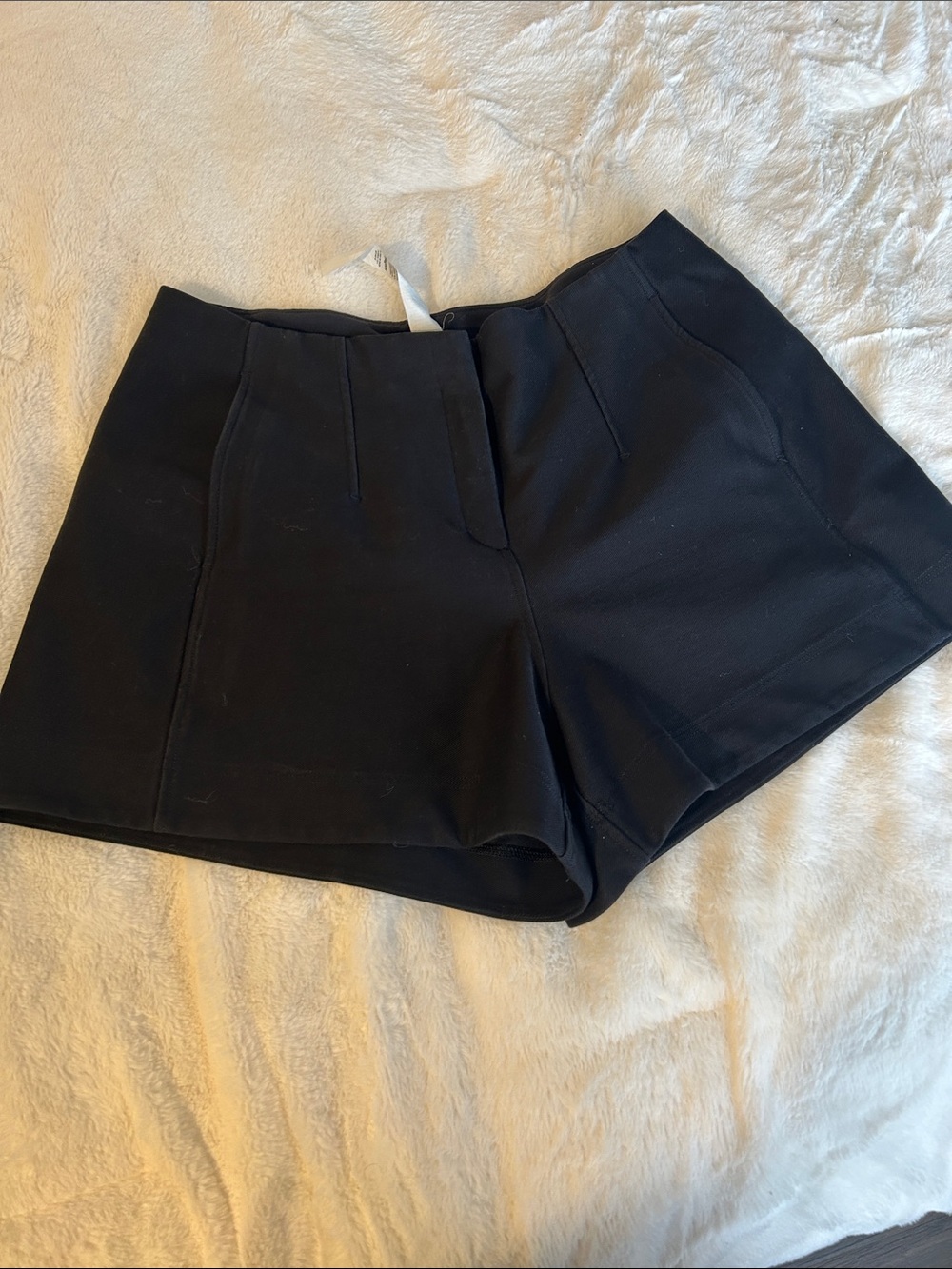 lululemon athletica Black High-Waist Ponte Shorts